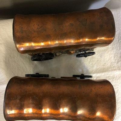 Lot #149 Bronze tone Covered Wagon Banks