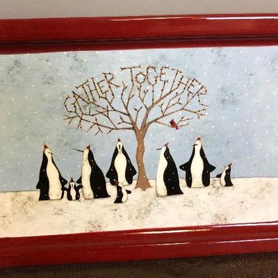 Lot #191 Gather together Penguins - Nature of Xmas