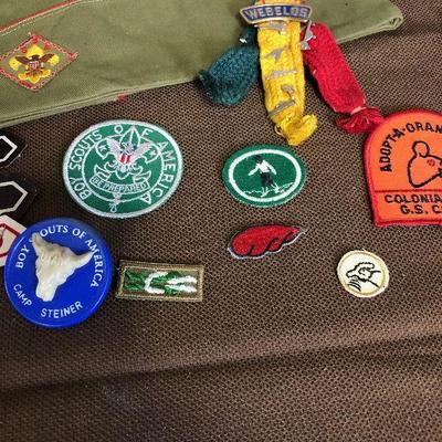 Lot #318 Boy Scout Items
