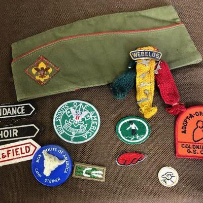 Lot #318 Boy Scout Items