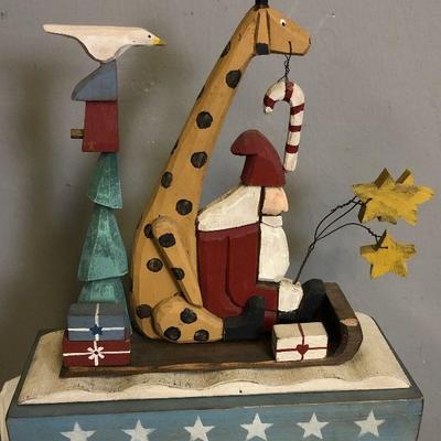 Lot #320 SPARKS Hand crafted Christmas Figurine