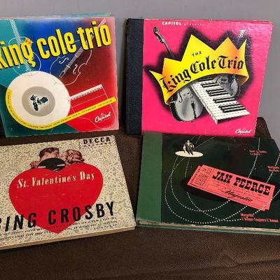 Lot #375  4 Boxed Set of 78's 
