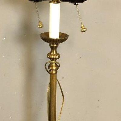 Lot #378 Brass Table Lamp - no Shade