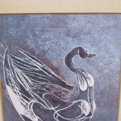 Lot 27 - Goose Or Swan ? Painting