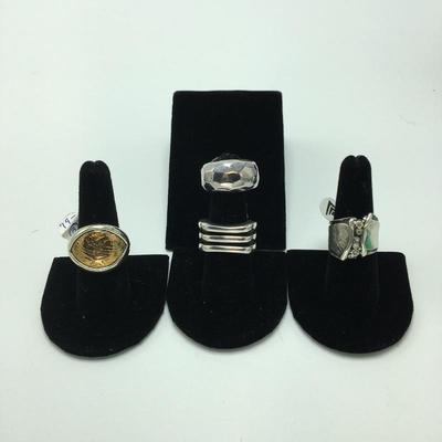 Lot 20 - Four Silpada Rings