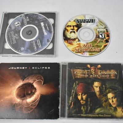 Misc CDs & Games: Age of Mythology - Pirates of The Caribbean Dead Man's Chest