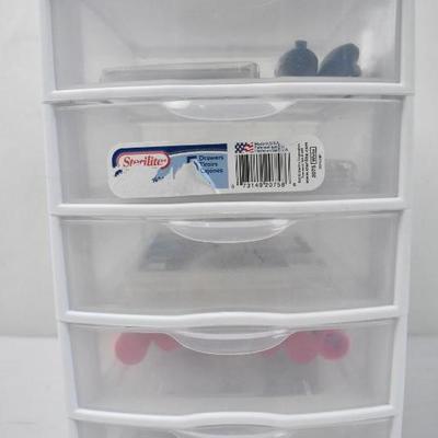 Sterilite Mini Office Supply Organizer with Contents included