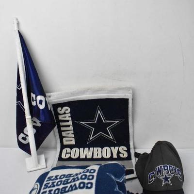 NFL Cowboys: Blanket, Flag, Hat, Wall Decor