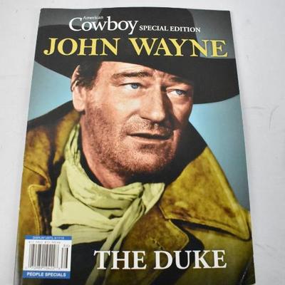 4 Publications: John Wayne, Stan Lee, Captain America, & Lady Mechanika