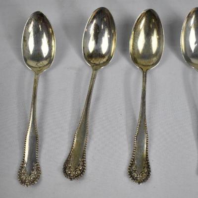 4 Antique Silver/Plated Spoons 