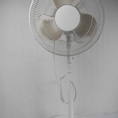 White Oscillating Fan - Tested, Works
