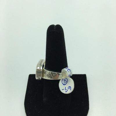 Lot 35 - Coral Necklace & Silver and Wood Ring