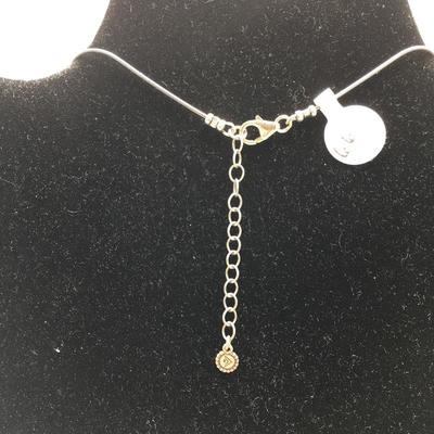 Lot 36 -  New Sterling and CZ Necklace & Ring