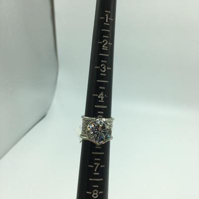 Lot 36 -  New Sterling and CZ Necklace & Ring