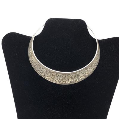 Lot 37 - Three Cuff Necklaces 