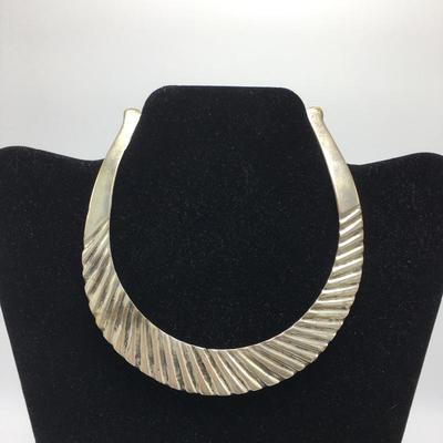 Lot 37 - Three Cuff Necklaces 