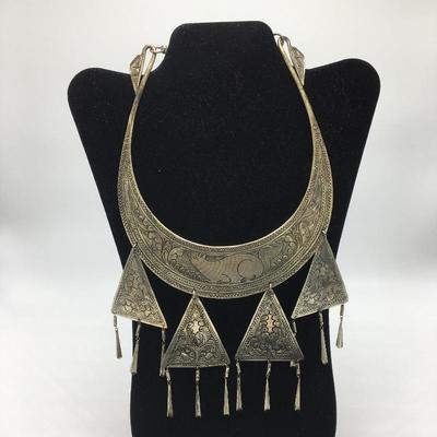 Lot 37 - Three Cuff Necklaces 