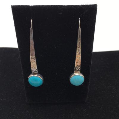 Lot 45 - Five Silpada Earrings with Turquoise and Silver