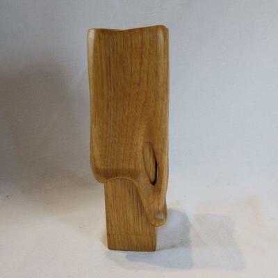 Hand-Carved Wooden Box