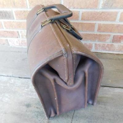 Vintage Leather Doctor's Bag