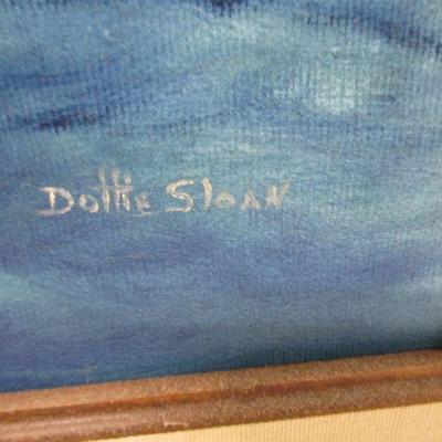 Lot 57 - Artist Dottie Sloan - Sailboat Picture