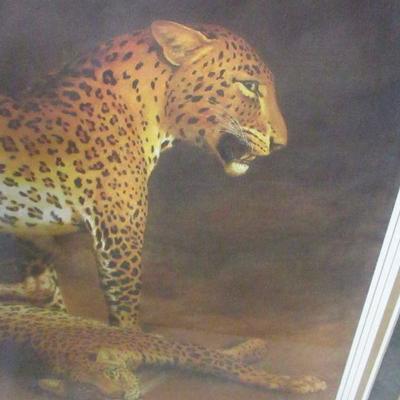 Lot 81 - Cheetah Picture - Cheetah Print Border