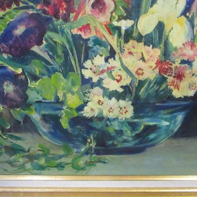 Lot 82 - Artist Harriet Boyd - Flower Painting