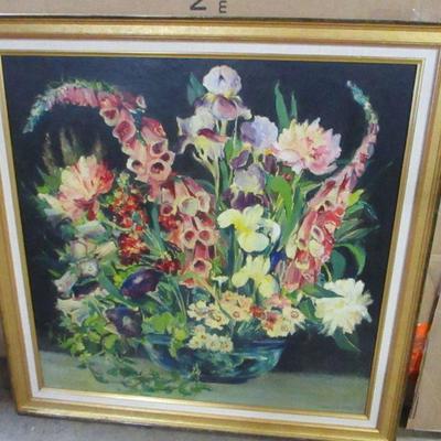 Lot 82 - Artist Harriet Boyd - Flower Painting