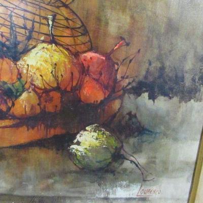 Lot 85 - Artist Lourenco - Fruit & Wine