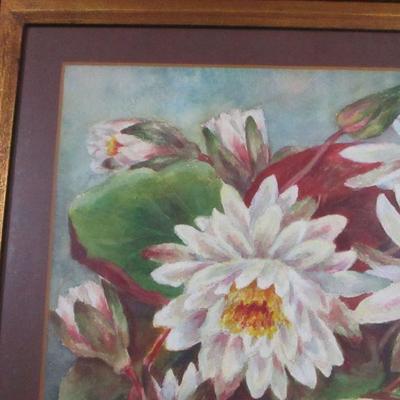 Lot 91 - Artist Enid S. Smith - Flower Painting