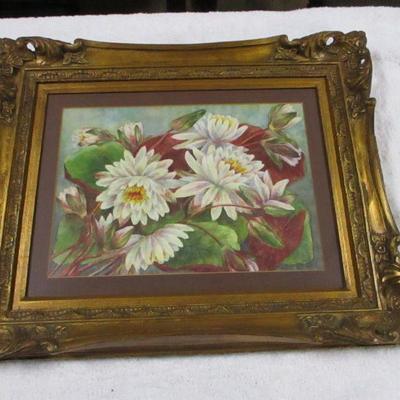 Lot 91 - Artist Enid S. Smith - Flower Painting