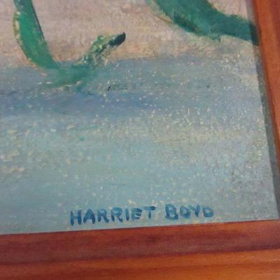 Lot 92 - Artist Harriet Boyd - Flowers Painting