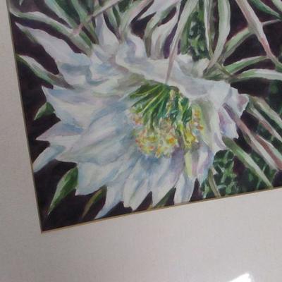 Lot 93 - Artist Enid Smith - Flower Picture
