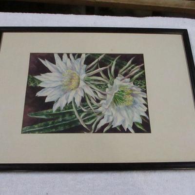 Lot 93 - Artist Enid Smith - Flower Picture
