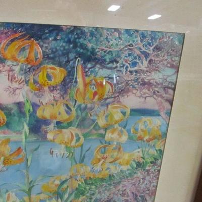 Lot 96 - Flower Picture