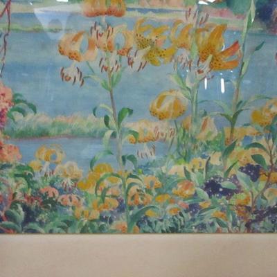 Lot 96 - Flower Picture