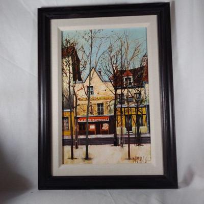 French Canadian Street Scene