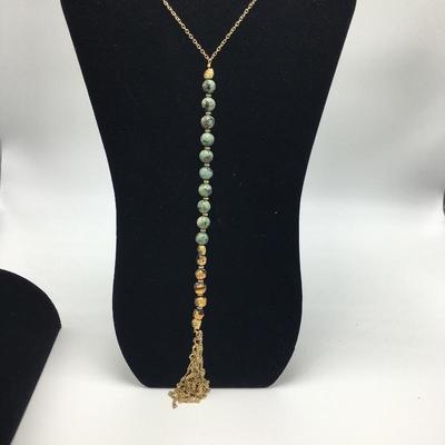 Lot 47 -  Pair of Glass Bead Necklaces