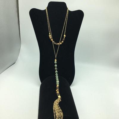 Lot 47 -  Pair of Glass Bead Necklaces