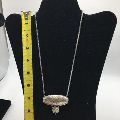 Lot 73 - Sterling Bracelet & Necklace 