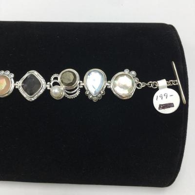 Lot 77 - Silpada Starlight Necklace, Exemplar Bracelet & More