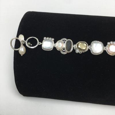 Lot 77 - Silpada Starlight Necklace, Exemplar Bracelet & More