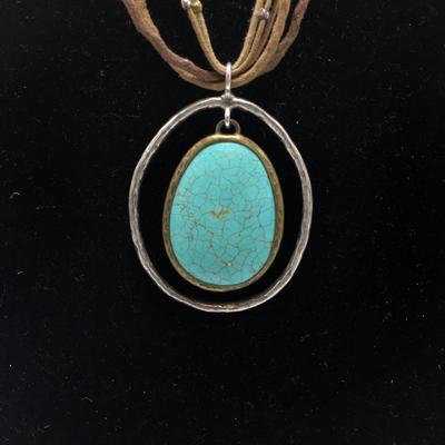 Lot 78 - Silpada Double Halo Necklace & More