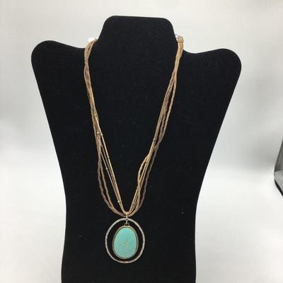 Lot 78 - Silpada Double Halo Necklace & More