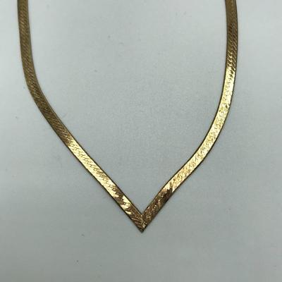 Lot 81 - Two Chains and a Sparkly Bracelet Marked 925