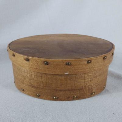 Handmade Wood Shaker Box