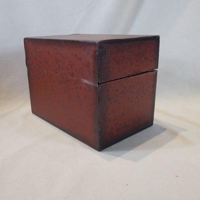 Leather Book Box