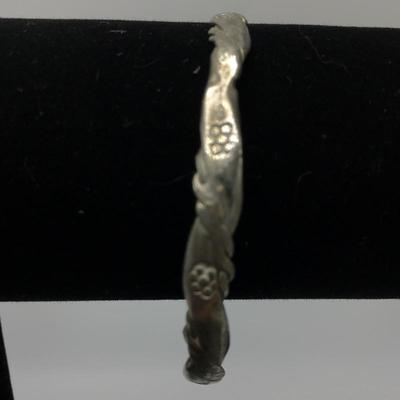 Lot 85 - Sterling Silver Bracelets & More 