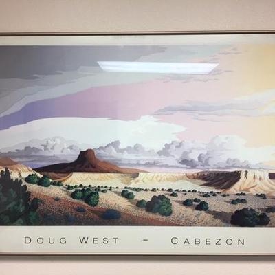 Lot 1067: Doug West Print Cabezon