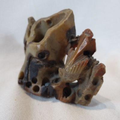 Short Soapstone Vase